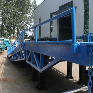 6 tonnes 8 tonnes 10 tonnes pont d'embarquement mobile de déchargement hydraulique <span class=keywords><strong>rampe</strong></span> de quai pliable pour le chargement de conteneurs - Product Image 6