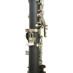 Clarinete sinfónico HUAYUN de fabricación profesional, con superficie plateada, para conciertos formales. - Product Image 2