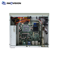 Super Mini châssis mural IPC2883 boîtier d'ordinateur industriel 2 fentes d'extension demi-hauteur Mini Itx Pc Compact Case
