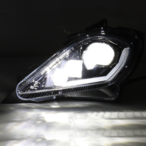Pour les accessoires ATV Yamaha <span class=keywords><strong>Raptor</strong></span>, <span class=keywords><strong>Raptor</strong></span> 700 Wolverine <span class=keywords><strong>350</strong></span>/450, phares avant à LED, faisceau haut/bas, halo <span class=keywords><strong>blanc</strong></span>/ambre - Product Image 5