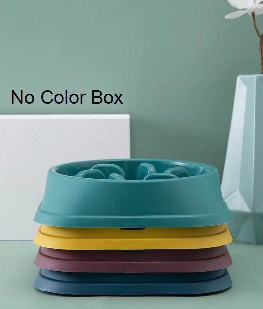 Wholesale High Quality Anti Choking Slow Feeder Dog Bowl Pet Slow Food Bowl For Dogs Eating