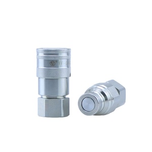 ข้อต่อไฮดรอลิกแบบถอดเร็ว ISO16028 ขนาด 3/4 นิ้ว แบบหน้าเรียบสำหรับสายยาง - Product Image 2