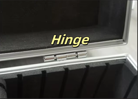 Étuis rigides en aluminium personnalisés pour instruments et outils avec mousse, conçus sur mesure