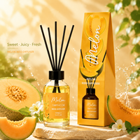 Diffuseur à bâtonnets 100 ml – Parfum d'ambiance de luxe pour la maison – Huile parfumée – Bouteille en verre haut de gamme – Désodorisant longue durée pour la pièce – Cadeau pour homme