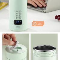 Tasse chauffante en acier inoxydable 450ML bouilloire chauffe-eau bouteille Portable voyage tasse électrique