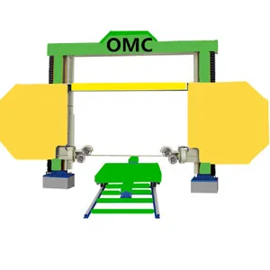 Scies à fil diamanté OMC pour fabricant Machine de découpe de scie multi-fils pour couper des blocs de granit