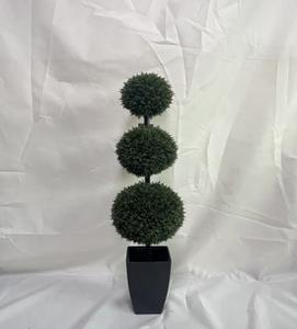 APT 2025 <span class=keywords><strong>cedro</strong></span> artificial ciprés Pino planta imitación boj topiario verde bonsái <span class=keywords><strong>de</strong></span> Guangdong para decoración al aire libre - Product Image 4