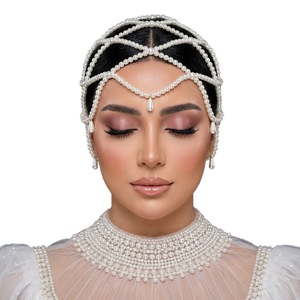 BELLE WORLD Accessoires de <span class=keywords><strong>cheveux</strong></span> faits main européens et américains, <span class=keywords><strong>épingle</strong></span> <span class=keywords><strong>à</strong></span> <span class=keywords><strong>cheveux</strong></span> en perles et fleurs avec pétales pour robe de mariée et fête nuptiale - Product Image 3