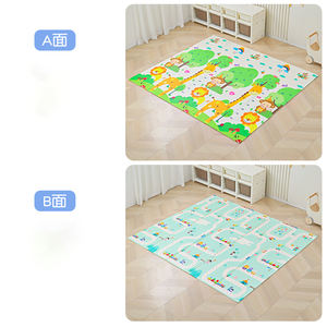FiveStar no tóxico XPE niños Mat <span class=keywords><strong>plegable</strong></span> bebé juego Mat impermeable <span class=keywords><strong>plegable</strong></span> bebé gatear juego Mat dibujos animados espuma chico juego <span class=keywords><strong>alfombra</strong></span> - Product Image 1