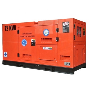 Perkinsi 64kw 80kva Generador diésel silencioso Euro 5 Emisiones 50Hz/60Hz Grupo electrógeno insonorizado Opción ATS 1500RPM Velocidad 240V/480V - Product Image 4