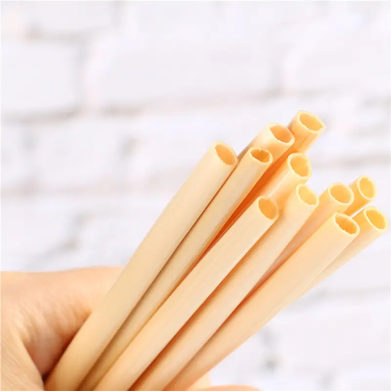 Disposable 100% biodegradable products eco friendly drinking straws wheat straw