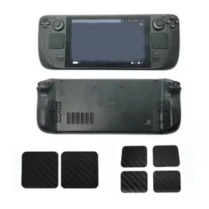 Game Console Dust Cover Kit For Steam Deck Console Accessories Dustproof Mesh Filter Touchpad Sticker Thumb Grips