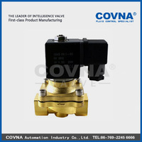 COVNA B2Bclearance Vente Connexion Rapide Mini 12V 24V Électrovanne 2 Voies 1/2 Pouces Électrovanne Gaz Eau pour Eau