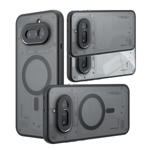 <span class=keywords><strong>Coque</strong></span> pour <span class=keywords><strong>Nothing</strong></span> <span class=keywords><strong>Phone</strong></span> 4a Pro / 4a, cadre en TPU souple ultra-fin, dos en PC mat transparent, protection antichoc, <span class=keywords><strong>Coque</strong></span> Fundas - Product Image 2