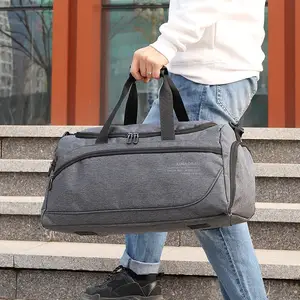 Borsa da palestra per pendolari da viaggio impermeabile all'aperto Logo personalizzato 22L Bolsa de lona deportiva <span class=keywords><strong>nuoto</strong></span> Fitness Training Sport <span class=keywords><strong>borsone</strong></span> - Product Image 1