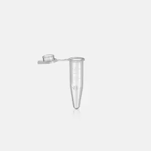 Micro tubo cónico graduado de plástico de laboratorio 2ml 1,5 ml tubo de centrífuga 0,2 ml