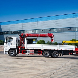 รถบรรทุกติดเครน ISUZU Giga 12 ตัน 6x4 บูมไฮดรอลิกแบบยืดหดได้ พร้อมเครนสำหรับขาย - Product Image 6