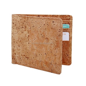 Portefeuille en liège personnalisé avec logo BOSHIHO, pliable - Product Image 4