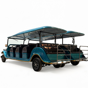 Autobús Turístico de Lujo Eléctrico con Tracción en las Cuatro Ruedas, Tipo Vintage, para Exportación al por Mayor del Fabricante - Product Image 3