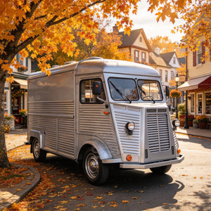 Camion de restauration robuste en acier inoxydable, remorque commerciale pour bretzels, certifiée CE - Product Image 3