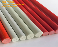 Piquet de pépinière en fibre de verre résistant aux UV de 1/4 et 3/4 pouces avec poteau d'extrémité de crayon Service de traitement de coupe personnalisé de tige de fibre de verre de 3/4 pouces