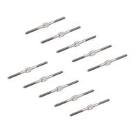 Tige de liaison filetée carrée de 3 mm x 50 mm pour distributeur de liaison de maquette RC, emballage carton
