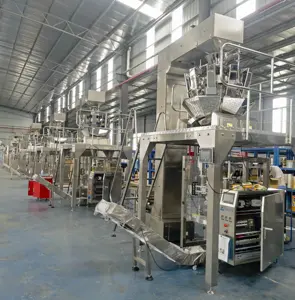 KenHigh Fabricante Original Automático VFFS Multi-cabeza Gránulo Snacks Chips Tuercas Máquina de embalaje de gran formato