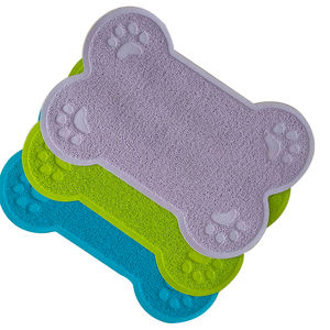 Lebensmittel Fütterung Matte Umweltfreundliche Weichen, Saugfähigen <span class=keywords><strong>Shaggy</strong></span> Speicher Schaum Waschbar NEUE Non Slip Silikon haustier hund matte kissen - Product Image 1