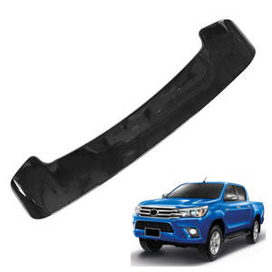Aileron arrière Toyota Hilux Revo, noir brillant, ABS, becquet de pare-chocs, 2015-2023 - Product Image 1