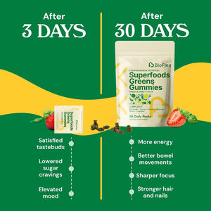 Suplemento de Vitaminas y Minerales Naturales de Marca Privada OEM, Superalimentos Orgánicos Verdes, Gomitas de Frutas y Verduras Enteras 60+ - Product Image 5