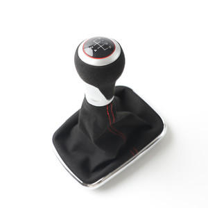 Funda de gamuza para palanca de cambios para Volkswagen, transmisión manual de 5 y 6 velocidades, accesorio interior para coche - Product Image 2