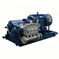 Pompe à piston d'injection d'eau triplex haute pression pour gisement pétrolifère 500bar avec les outils nécessaires pour l'injection d'eau pour gisement pétrolifère