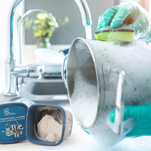 معجون تنظيف أواني الطهي من الفولاذ المقاوم للصدأ المبيع من الشركة المصنعة مزيل للصدأ قوي منظف أواني الطهي والبخار - Product Image 6