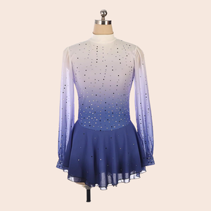 Robe de patinage artistique unisexe personnalisée de haute qualité Service OEM Costume de compétition de patinage <span class=keywords><strong>sur</strong></span> <span class=keywords><strong>glace</strong></span> pour filles adolescents vêtements de <span class=keywords><strong>Hockey</strong></span> - Product Image 1