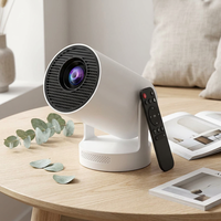 Mini projecteur Hy300 Pro+ 4K, résolution maximale, courte focale, cinéma maison, portable, Android 14, double WIFI6, 170 lumens