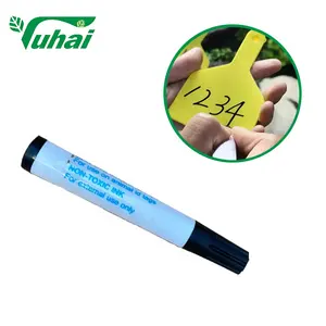 Waterproof Livestock Cattle Sheep Identification Mark Pens Ear Tag Marking Pen Plastic Animal Ear Tag Marker Pen