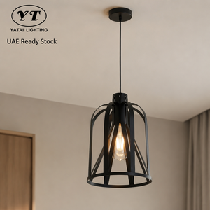Modern Metal Ceiling Pendant <b>Light</b> Adjustable Height E27 Iron For <b>Dining</b> Kitchen Restaurant Bar Indoor Home Decor - Product Image 1