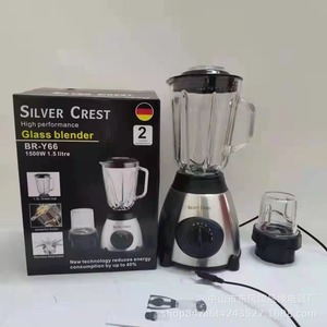 Directo de Fábrica Y66 Licuadora Portátil de Estilo Clásico, Exprimidor Multifunción con Velocidad Variable, <span class=keywords><strong>Vaso</strong></span> de Vidrio, 1000W para Uso Doméstico y Hotelero (Bajo Consumo) - Product Image 5