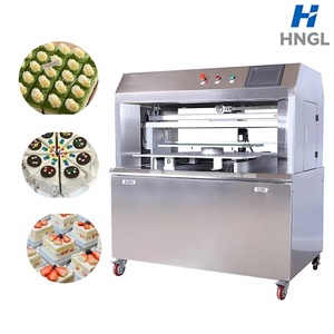 เครื่องตัดเค้กอัตโนมัติแบบอัลตราโซนิกแนวนอนสำหรับชีสเค้ก บราวนี่เค้ก คุกกี้เค้ก - Product Image 1