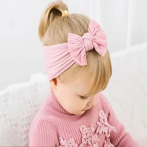 new design cute bow hair accessories various colors children baby headband