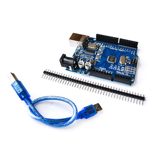 Nuova scheda <span class=keywords><strong>di</strong></span> sviluppo Wifi NNO R3 SMD Atmega328 CH340 CH340G ATMEGA328P cavo USB NNO R3 per Arduinos - Product Image 3