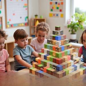 Bloques de Construcción Magnéticos Estilo Mini Zone, Cubos Pixelados de 1.8cm o 2.5cm, Diseños Visuales Personalizables para Niños y Coleccionistas - Product Image 2