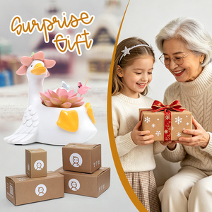 Maceta <span class=keywords><strong>de</strong></span> <span class=keywords><strong>Resina</strong></span> con Forma <span class=keywords><strong>de</strong></span> Ganso Adorable ROOGO, Maceta Creativa con Diseño <span class=keywords><strong>de</strong></span> Animal <span class=keywords><strong>para</strong></span> Suculentas, Decoración <span class=keywords><strong>de</strong></span> Jardín <span class=keywords><strong>de</strong></span> Escritorio, Decoración Interior y <span class=keywords><strong>Exterior</strong></span> del Hogar - Product Image 6