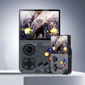 Console de jeu portable sans fil rétro M19 3.5 "écran 3000mAh batterie prend en charge la carte TF et pour Android 11 noir - Product Image 3