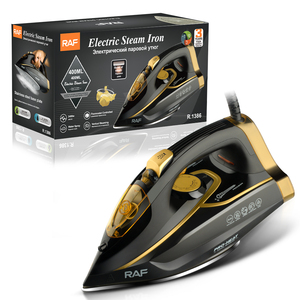 Fer à repasser portable RAF en céramique 2400W avec semelle antiadhésive, idéal pour la maison - Grande Vente RAF - Product Image 1