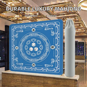 Alfombra de Mahjong de Diatomita Ecológica, Antideslizante, Reductora de Ruido, Plegable, de 0.3cm de Grosor, de Lujo, Duradera, para Uso Comercial en Clubes y Locales Profesionales - Product Image 2