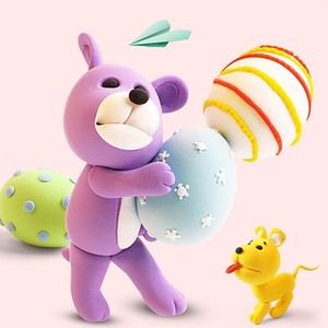 Plastilina Segura y Creativa de 24 Colores, Juguetes para Niños, Arcilla Ligera, Set de Slime Mágico, Plástico, Edades 5+ - Product Image 1