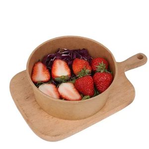750ML 1000ML 1500ML Biodegradable Kraft Salad <strong>Bowls</strong> <strong>Disposable</strong> <strong>Paper</strong> <strong>Bowl</strong> for Food Packaging - Product Image 2