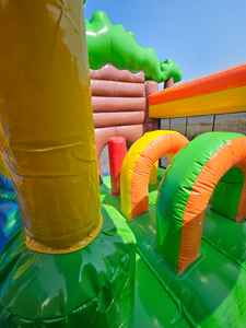 Castillo Inflable con Tobogán de Bosque de Cuentos de Hadas, para Varias Personas, Castillo Inflable para Niños - Product Image 4