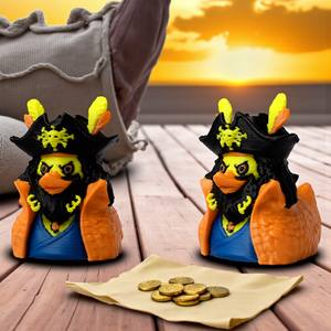 Jouets en forme de canard Luffy imprimés en 3D Vashine pour enfants, canard Chopper, décoration de maison mignonne, Solon, drôle, coloré, créatif, Toi - Product Image 6